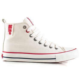 Tênis alto Big Star JJ274127 branco