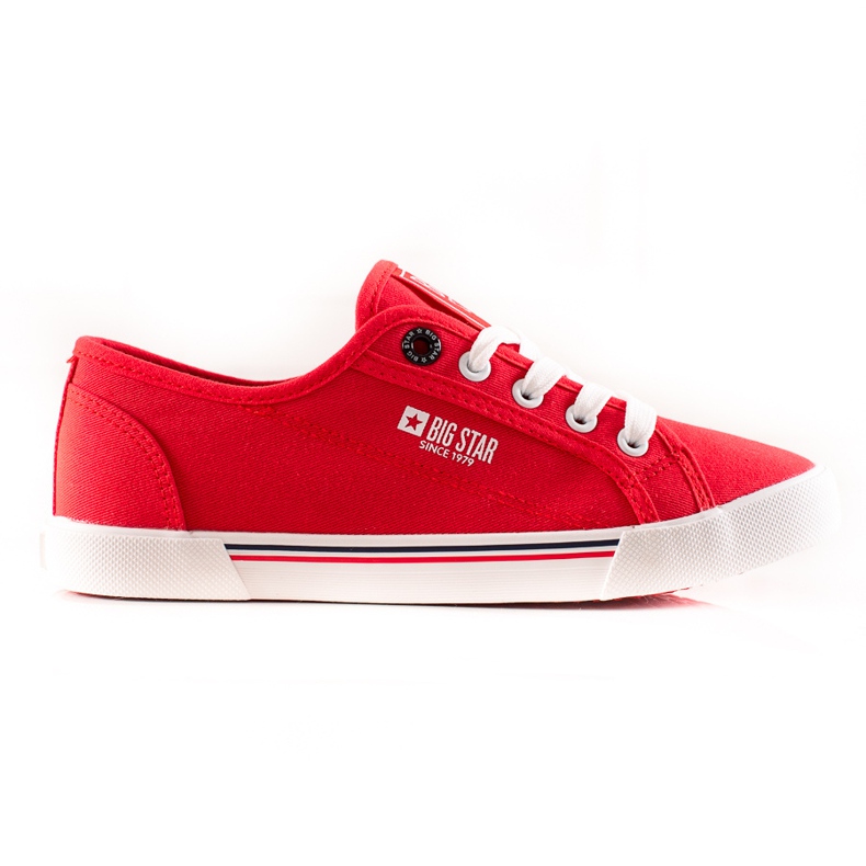 Tênis feminino Big Star HH274061 vermelho
