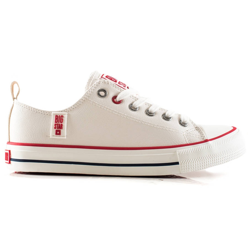 Tênis feminino Big Star JJ274130 branco