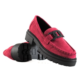 Mocassins da moda LA.FI vermelho Mocassins da moda LA.FI vermelho