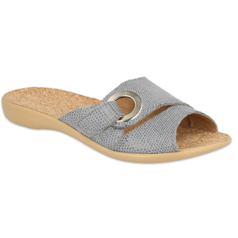 Calçado feminino Befado pu 265D023 cinza
