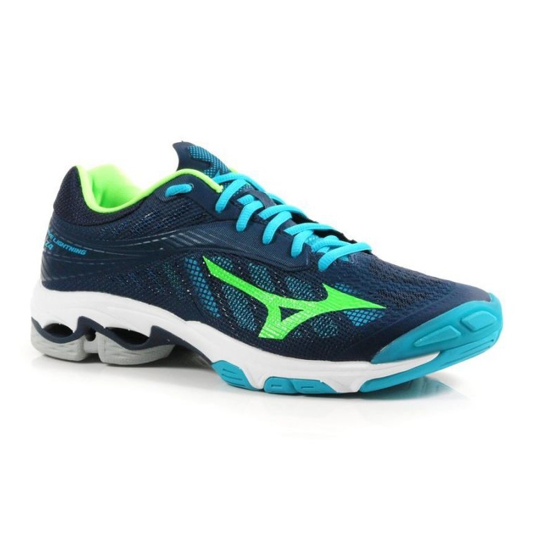 Tênis de vôlei Mizuno Wave Lightning Z4 036 M HS-TNK-000011221 azul marinho azul marinho