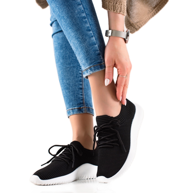 TRENDI Tênis esportivos leves preto