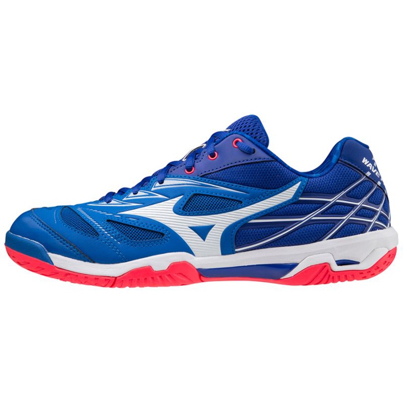 Sapatos de interior Mizuno Wave Fang Nx M 71GA205022 branco azul
