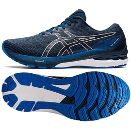 Asics Gt 2000 10 M 1011B185 400 tênis de corrida azul marinho azul