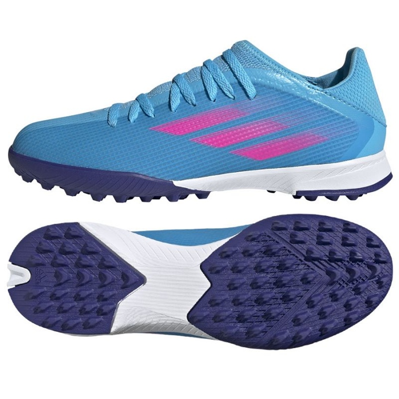 Tênis Adidas X Speedflow.3 Tf J Jr GW7513 azul azul