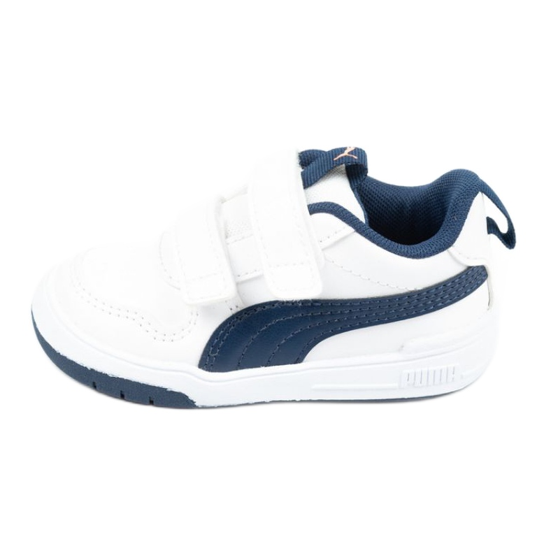 Puma Multiflex Jr 380741 07 branco azul marinho