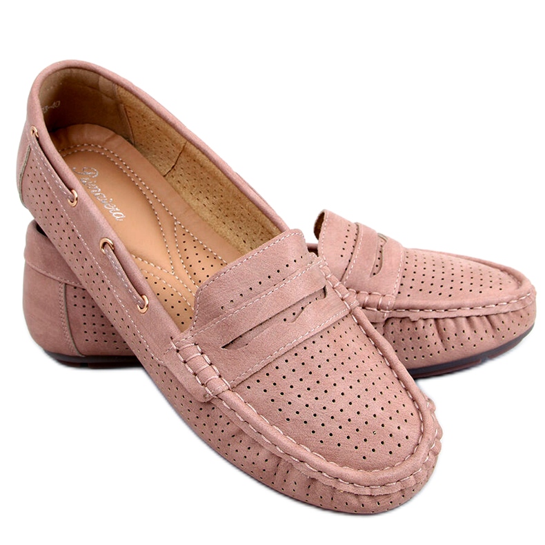 Mocassins femininos Minori Pink rosa