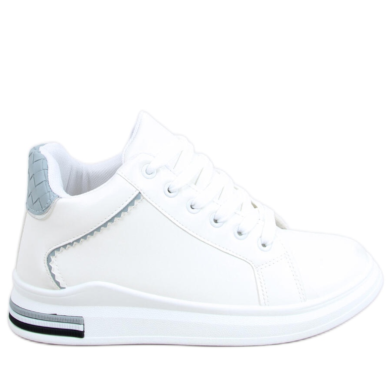 Tênis em uma cunha escondida Izumi BRANCO / AZUL