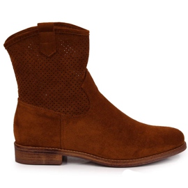 Botas a céu aberto S. Barski W OLI140A camelo marrom