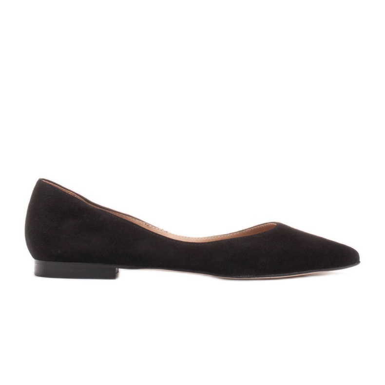 Marco Shoes bailarinas sutis preto
