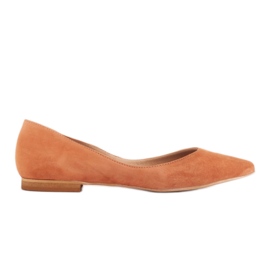 Marco Shoes bailarinas sutis laranja Marco Shoes bailarinas sutis laranja