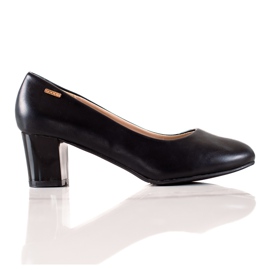Goodin Bombas pretas elegantes preto