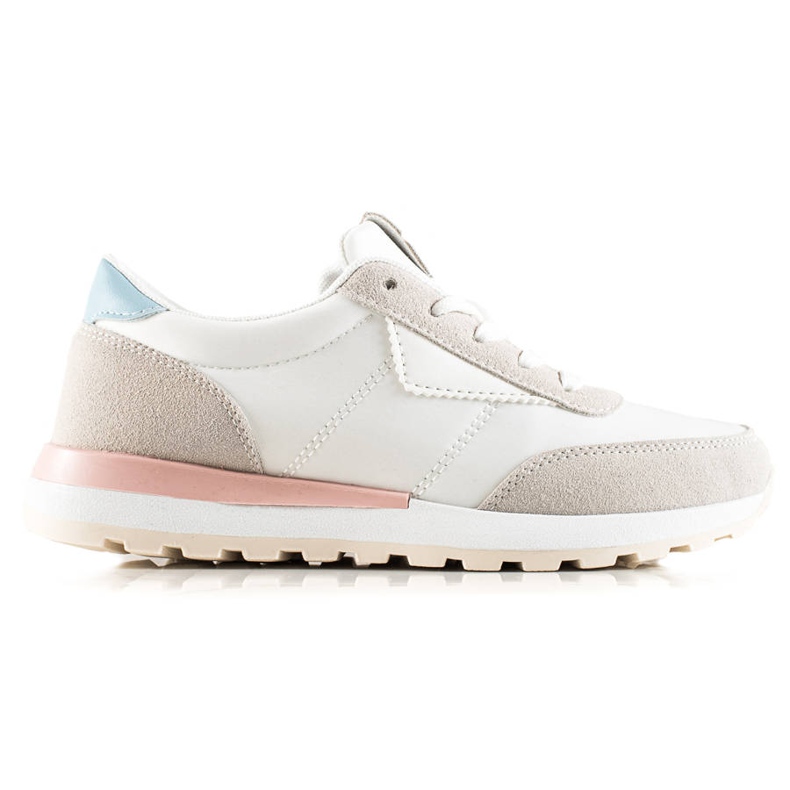 TRENDI Calçados esportivos coloridos branco multicolorido