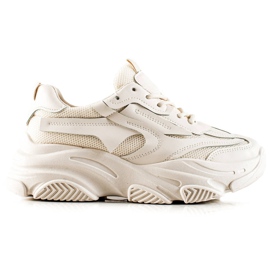 Seastar Tênis elegantes com malha bege