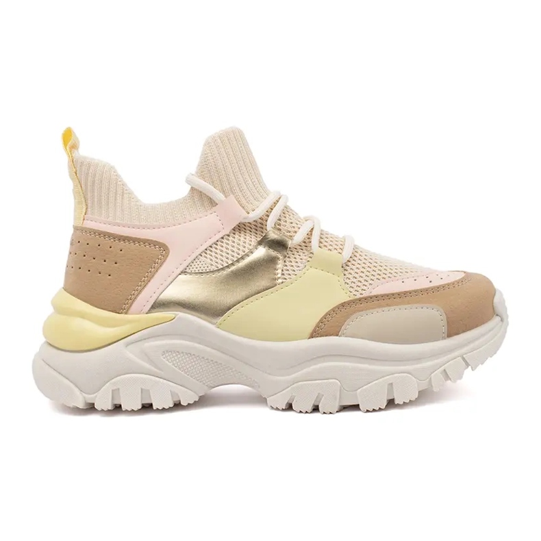 Tênis coloridos sem salto multicolorido