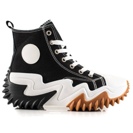 TRENDI Tênis pretos da moda