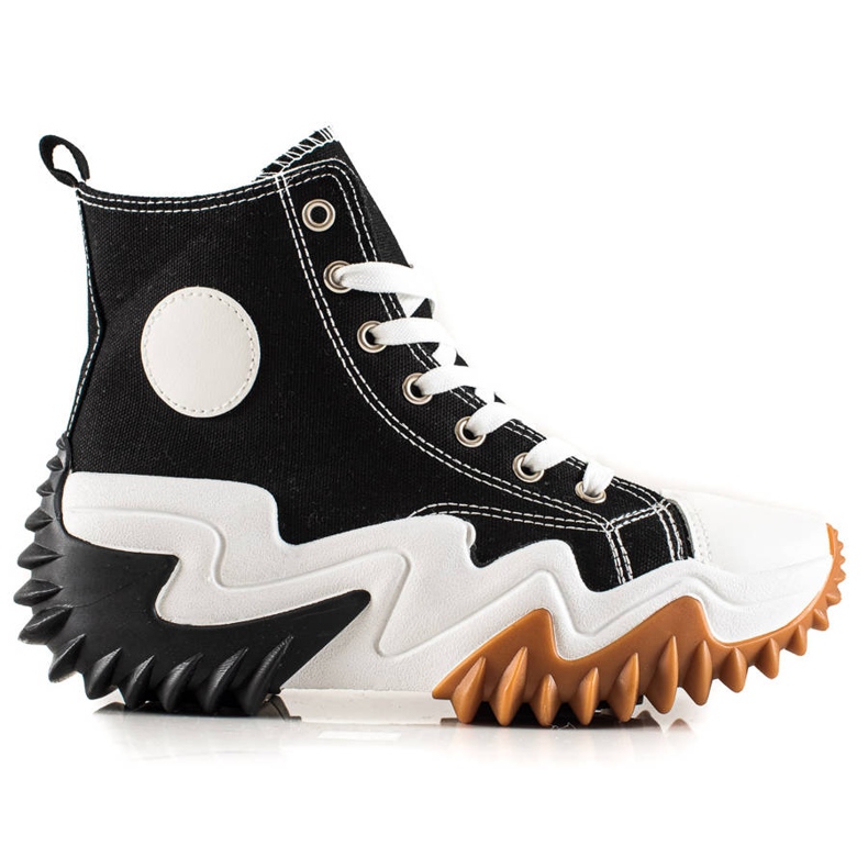 TRENDI Tênis pretos da moda