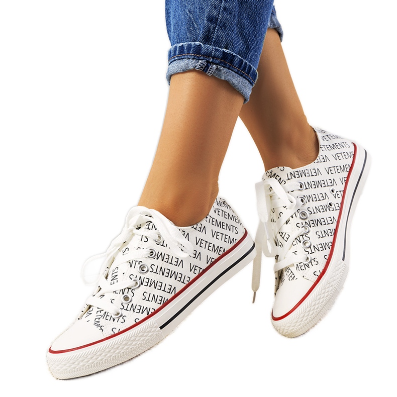 Tênis feminino Ellis branco