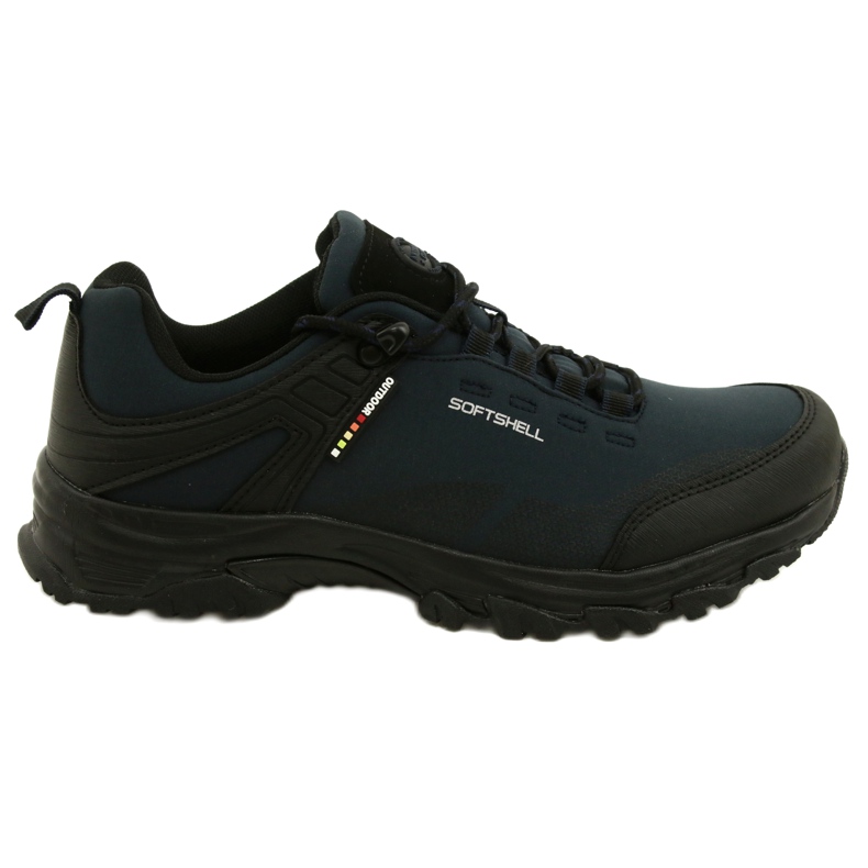 American Club Sapatos de trekking americanos à prova d'água softshell WT83 / 22 Azul marinho