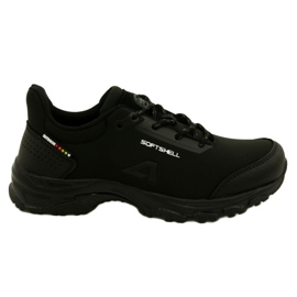 American Club Sapatos esportivos americanos Softshell à prova d'água WT90 / 22 preto