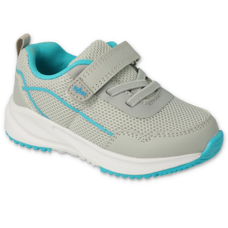 Calçado infantil Befado 516P112 azul cinza