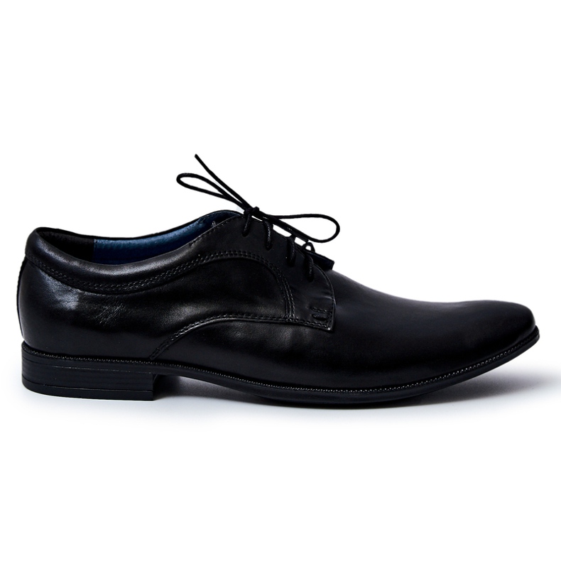 Bednarek Polish Shoes Brogues Masculinos Bednarek Elegante Couro Preto Gaspare