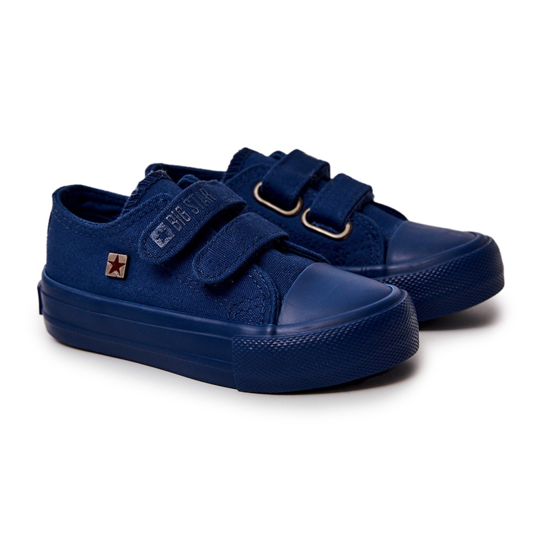 Tênis Clássico Infantil Big Star JJ374039 Azul Marinho