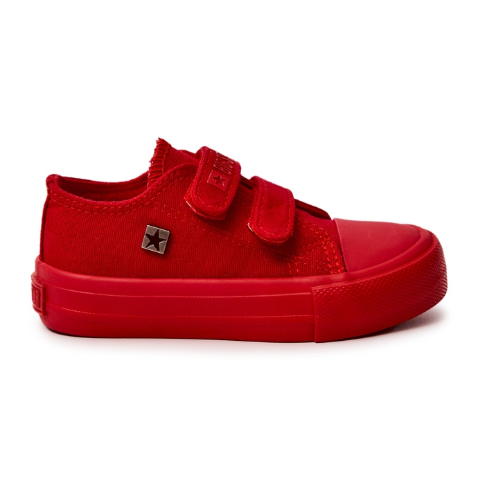 Tênis infantil clássico Big Star JJ374046 Vermelho