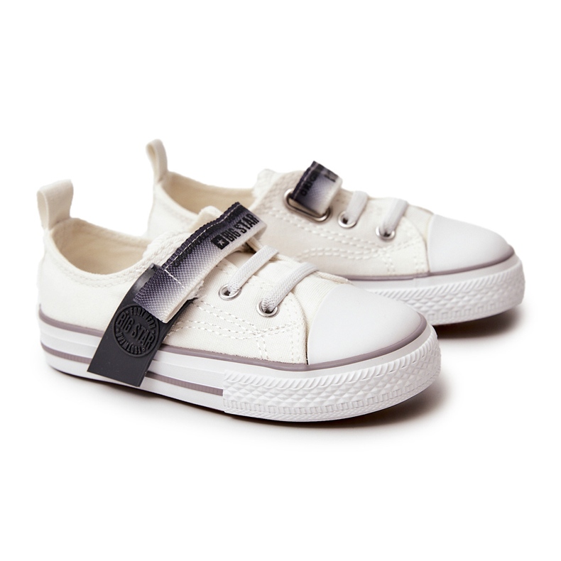 Tênis baixo infantil Big Star JJ374075 Branco