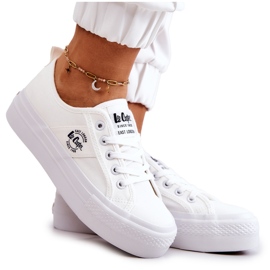 Tênis Lee Cooper LCW-22-31-0837L Plataforma Branca branco Tênis Lee Cooper LCW-22-31-0837L Plataforma Branca branco