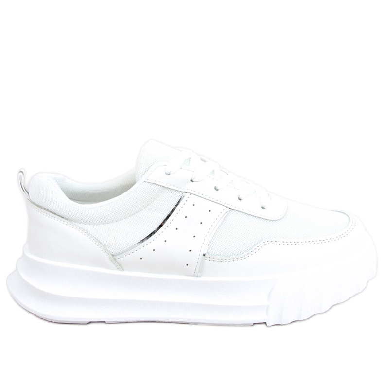 Tênis esportivo feminino Perla White branco