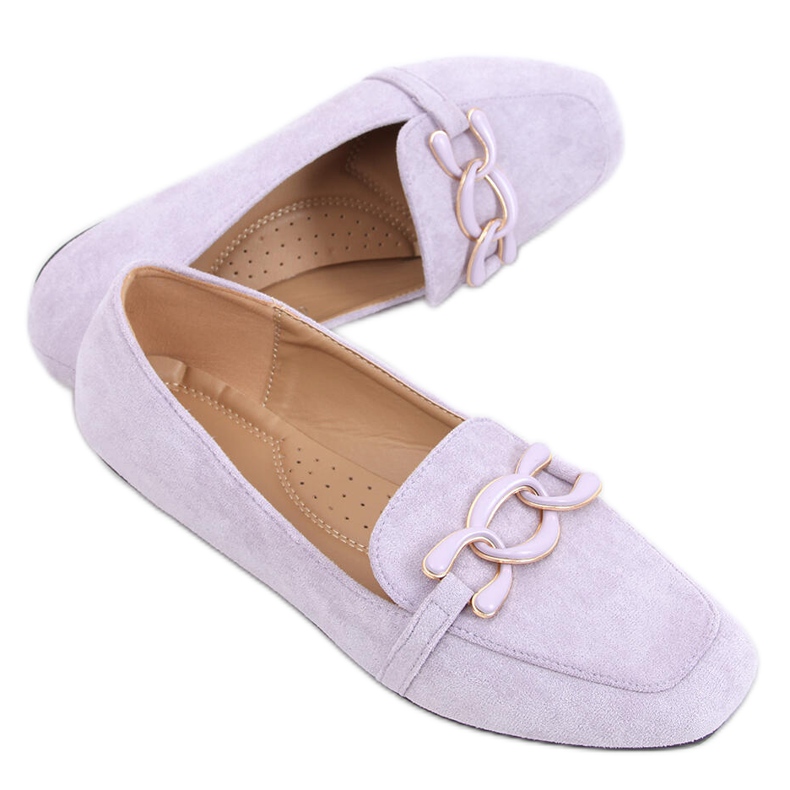 Mocassins femininos Carla Purple tolet