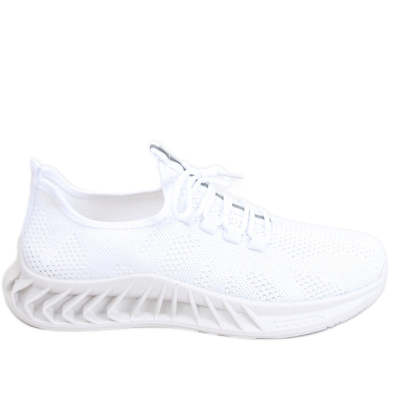 Tênis esportivo Kira White meia branco