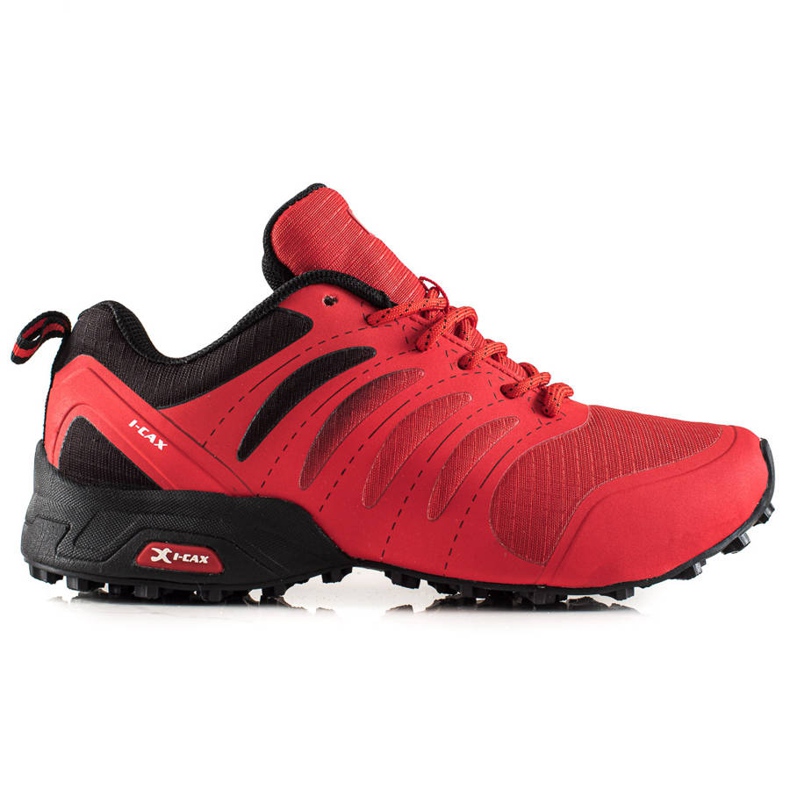 TRENDI Sapatos de trekking confortáveis vermelho
