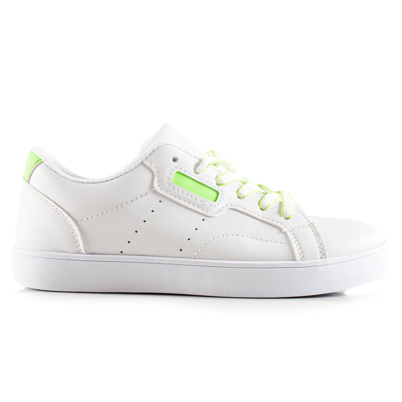 TRENDI Tênis clássico com cadarço branco TRENDI Tênis clássico com cadarço branco