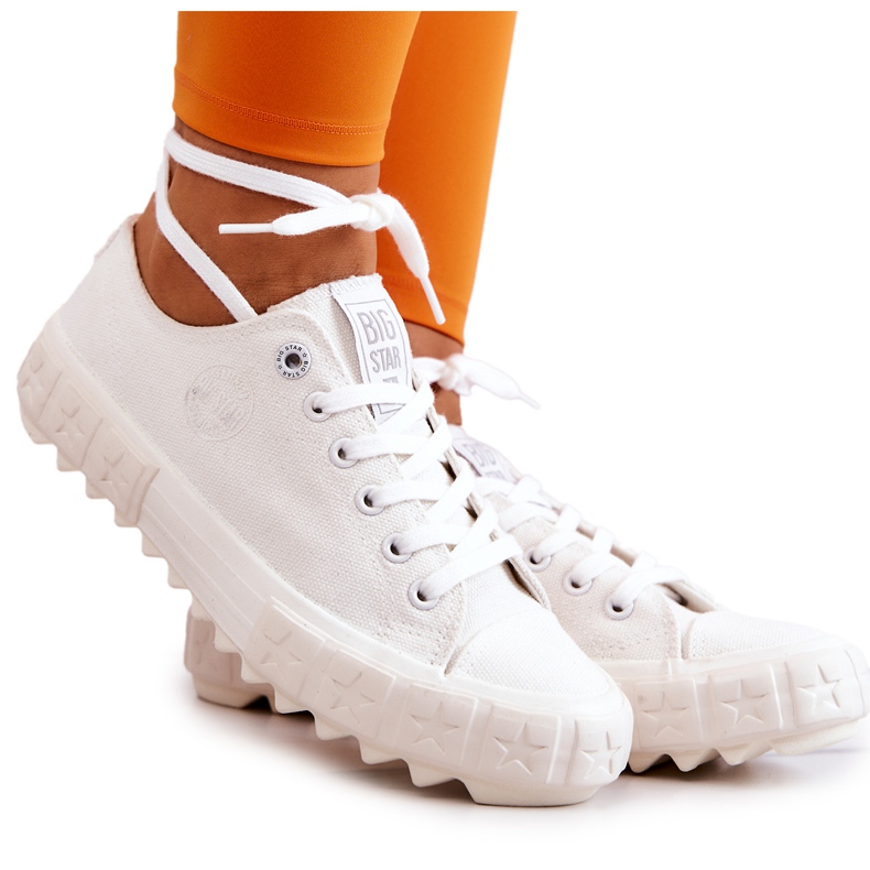 Tênis feminino Big Star JJ274509 Branco
