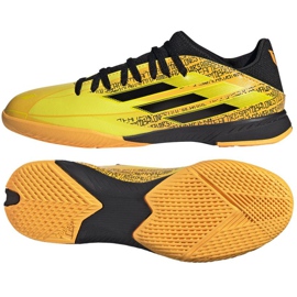 Adidas X Speedflow Messi.3 em sapatos J Jr GW7422 amarelo dourado Adidas X Speedflow Messi.3 em sapatos J Jr GW7422 amarelo dourado