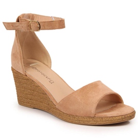 Sandálias de cunha Potocki W WOL50B bege