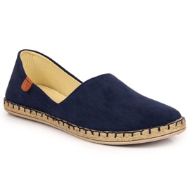Alpercatas com corte Vinceza W JAN82C azul marinho