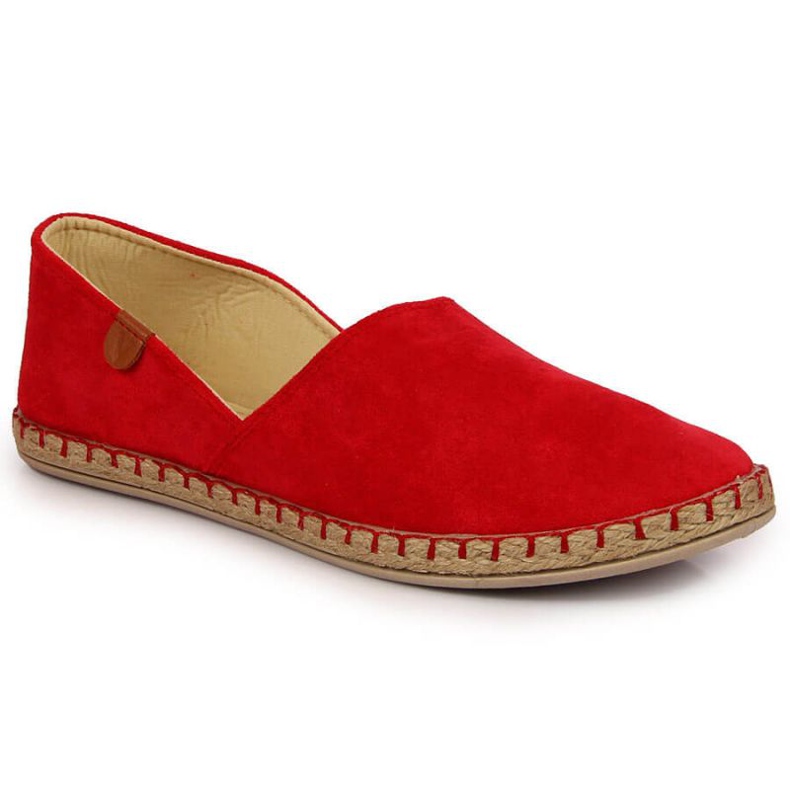 Alpercatas vermelhas com corte Vinceza W JAN82D vermelho
