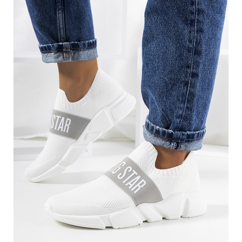 Tênis esportivo branco Big Star JJ274297