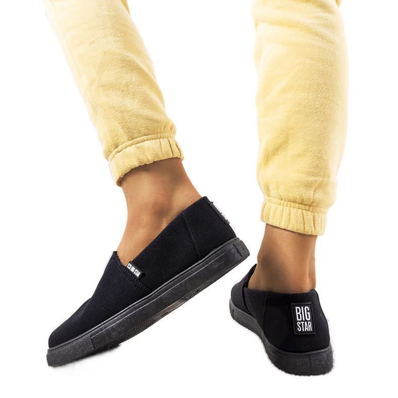 Tênis feminino preto Big Star JJ274172