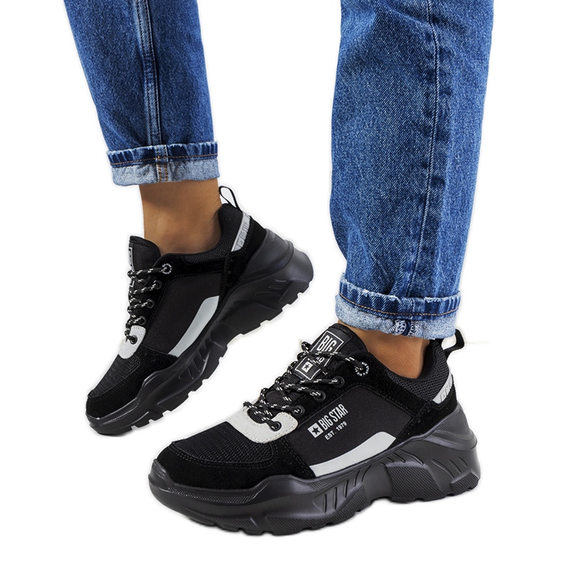 Tênis preto Big Star JJ274289