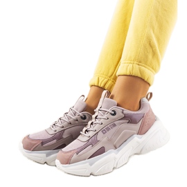 Tênis roxo Big Star HH274258 rosa