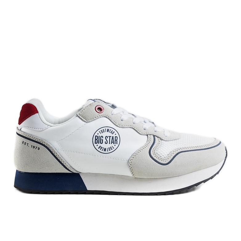 Tênis branco masculino Big Star JJ174141