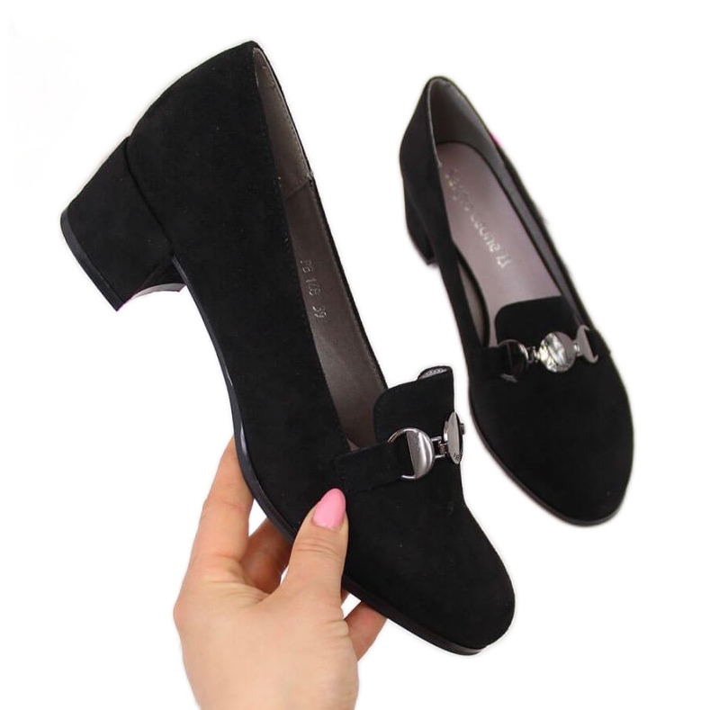 Sapatos pretos Sergio Leone SK332A preto