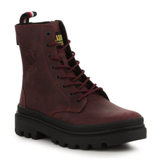 Sapatos Palladium Pallatrooper Off-3 W 77206-215 castanho