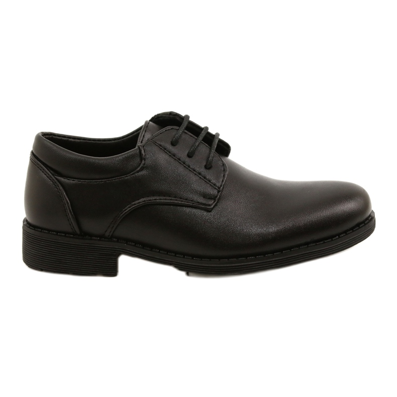 American Club Sapatos de comunhão formal infantil KOM36 / 22 preto