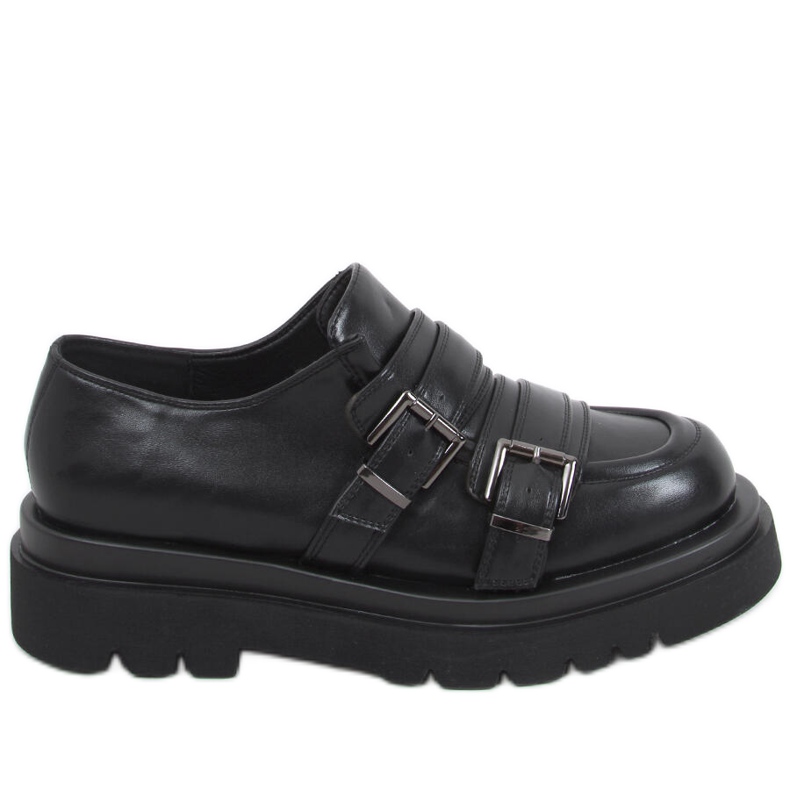 Mocassins femininos Atena Black preto